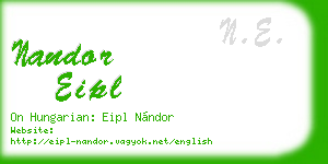nandor eipl business card